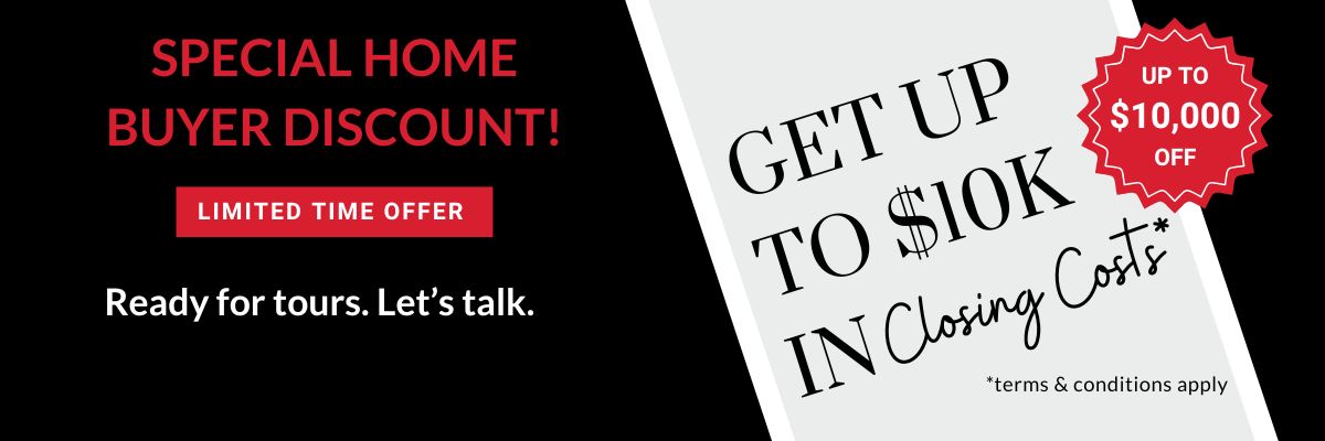 Offer for up to $10,000 in Closing Costs when you buy a Boyd Home at Camden Plantation in North Carolina and finance with a preferred lender. Talk to an agent.